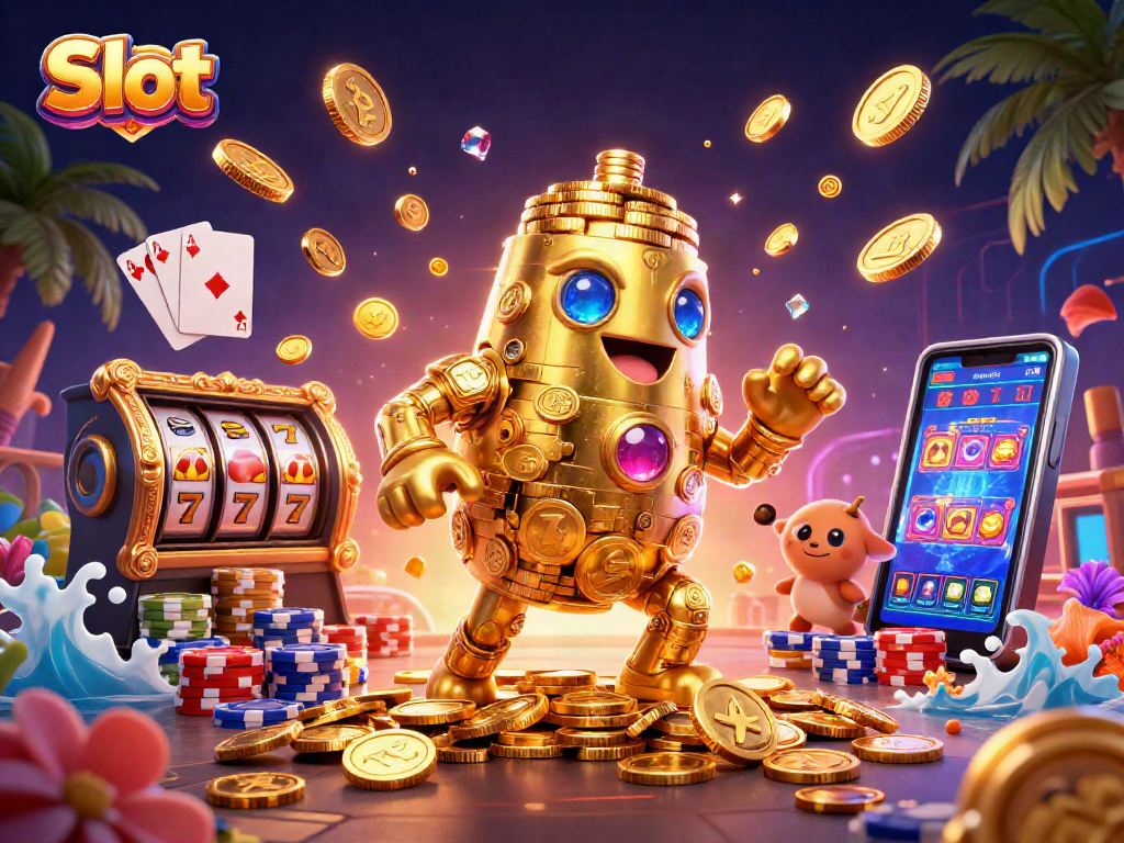 Engage with Slot games featuring vibrant graphics and golden winning symbols.