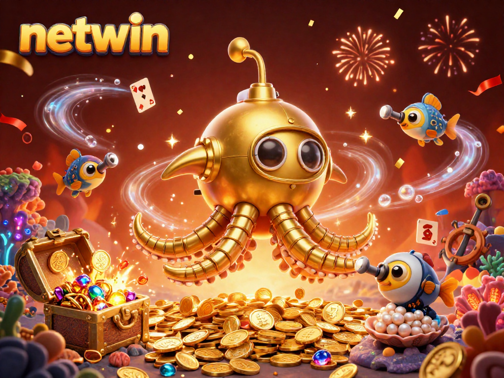 Experience thrilling gameplay with netwin in a vibrant underwater casino adventure.