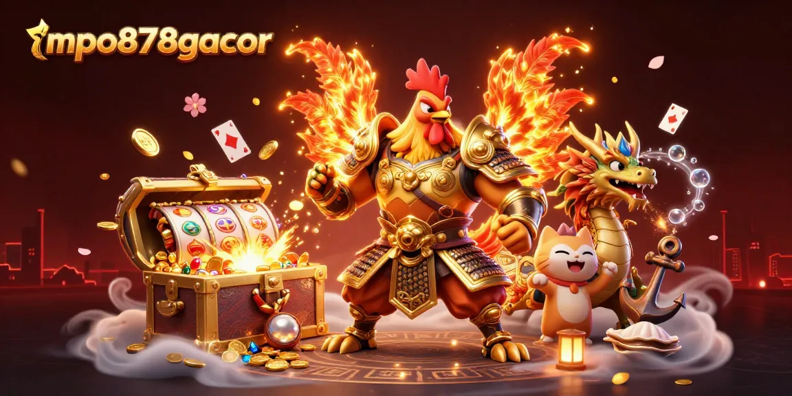 Memainkan mpo878gacor dengan pemandangan slot yang menggiurkan dan elemen kasino yang menarik.