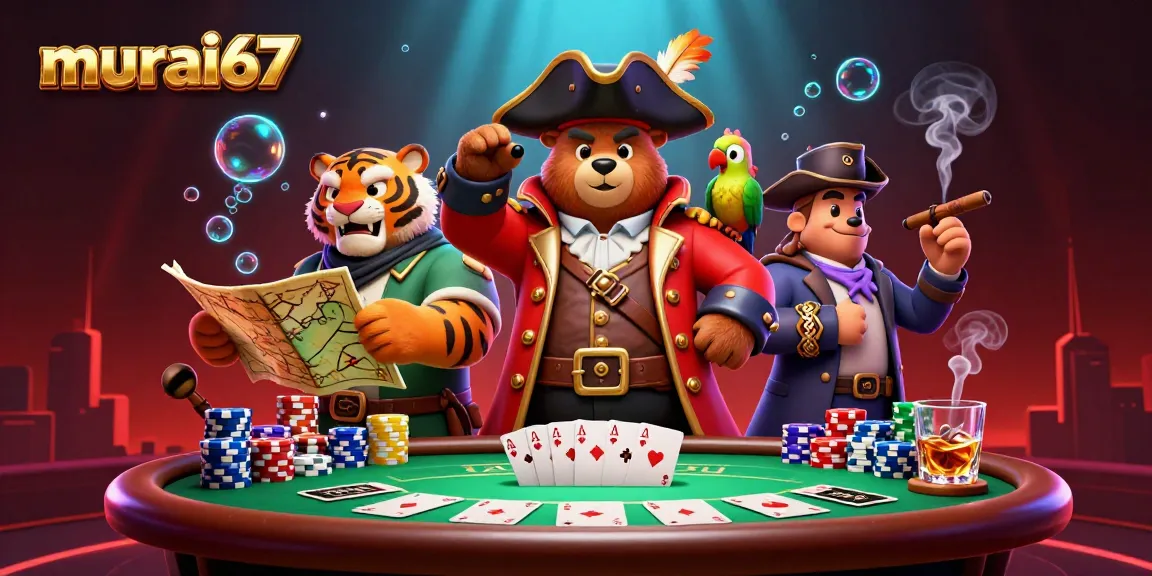 Experience exciting gameplay with murai67's vibrant casino adventure featuring unique characters and dynamic elements.