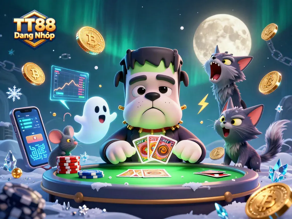 Engage with TT88 Đăng Nhập for thrilling gaming experiences, featuring vibrant characters and dynamic casino elements.