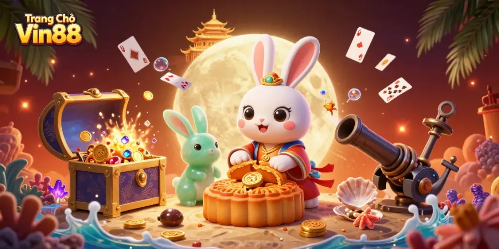 Engage with thrilling games at Trang Chủ Vin88, showcasing immersive casino elements and vibrant visuals.