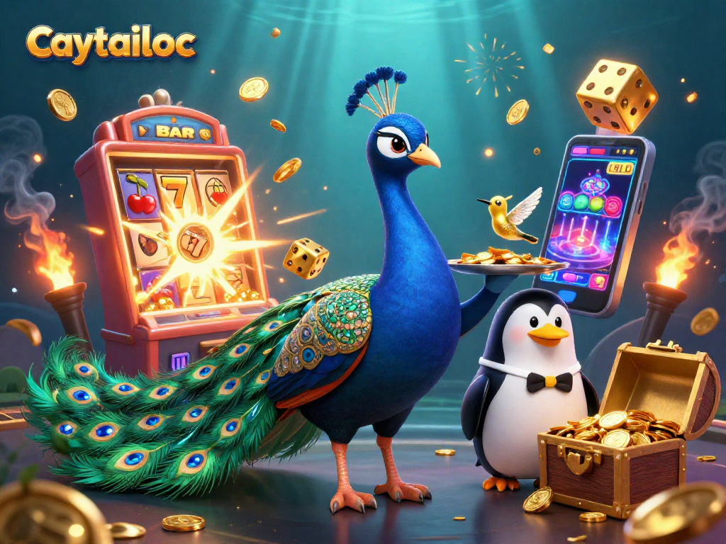 Experience the excitement of caytailoc with a dynamic jackpot explosion and colorful casino magic.