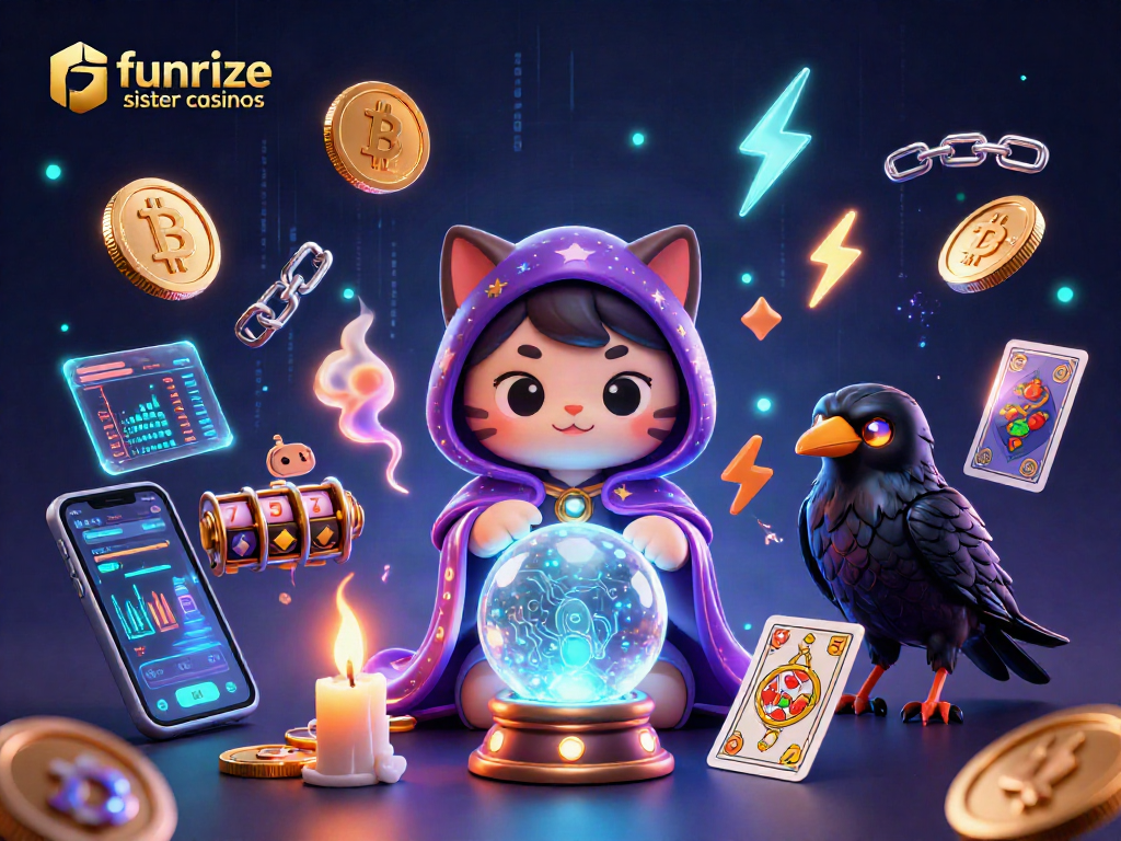 Experience funrize sister casinos with our vibrant illustration showcasing thrilling slot games.