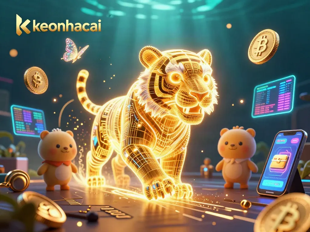 Engage in thrilling gaming at keonhacai fb88 with a vivid casino landscape and unique characters
