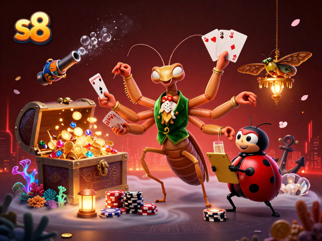 Experience the thrilling action of s8 casino with dynamic characters, vibrant game elements, and rich visuals.