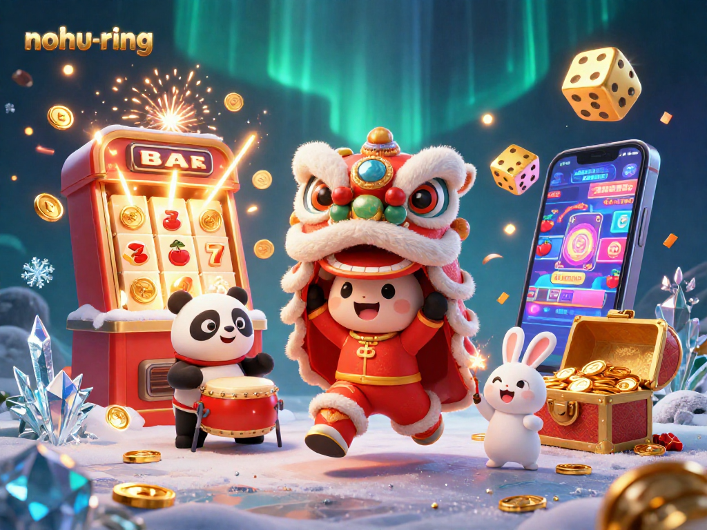 Experience the thrilling jackpots at nohu-ring with colorful symbols and explosive wins!