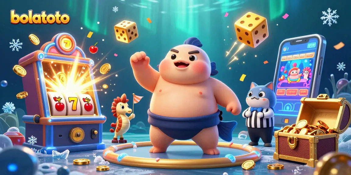Engage with bolatoto gaming excitement featuring a vibrant underwater casino jackpot scene.