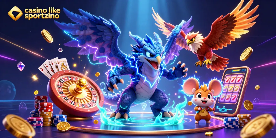 Experience exciting gameplay at casinos like Sportzino with cascading coins and vibrant game elements.