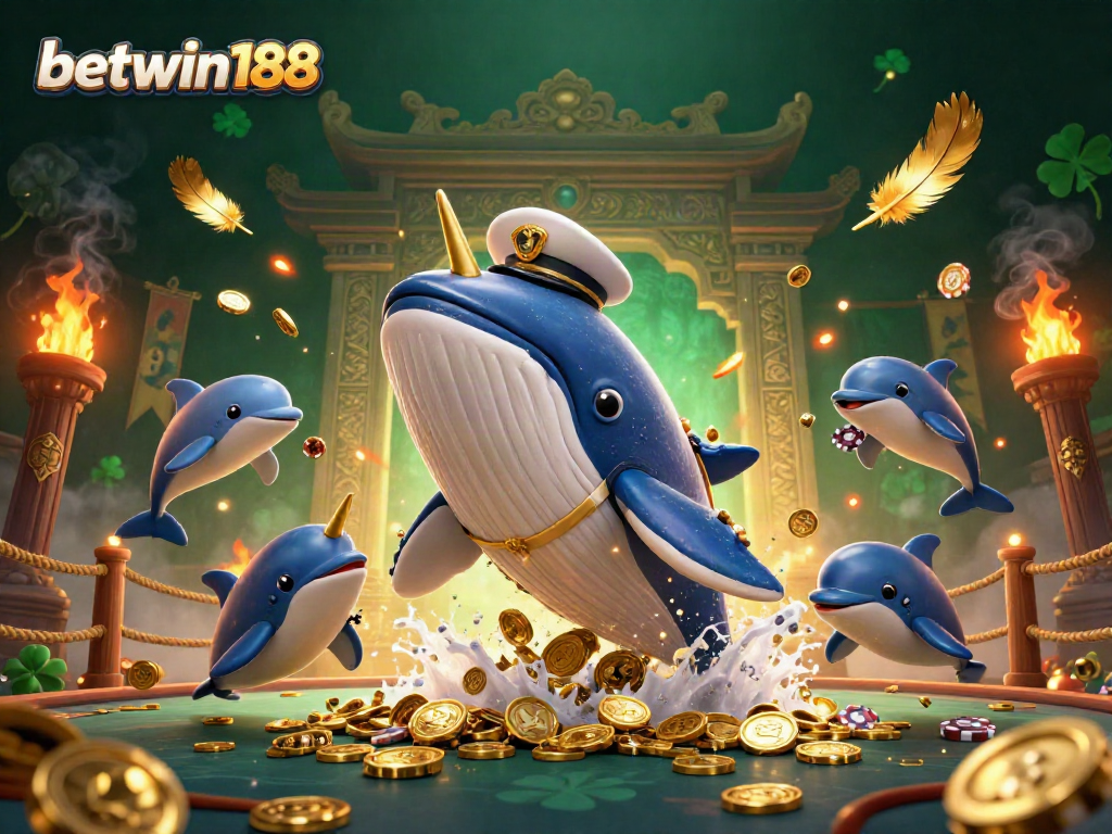Experience exciting gameplay with betwin188 featuring lively 3D casino characters and golden treasures.
